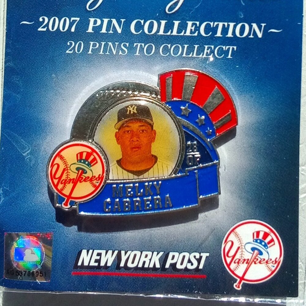 NY Yankees/Melky Cabrera/'07 Pin